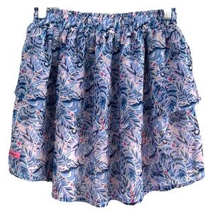 Simply Southern NWT Women’s‎ Ruffle Smocked Waist Mini Skirt  Sz M